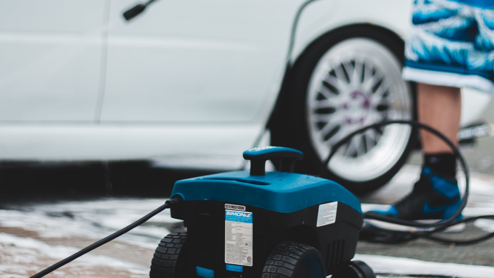 Pressure washer uses